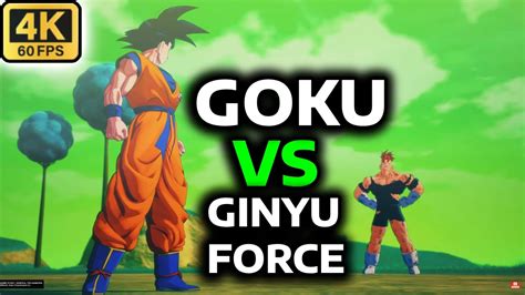 Goku Vs Ginyu Force Full Fight 4K 60fps Dragon Ball Z Kakarot PS5