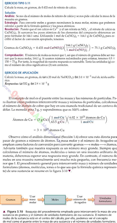 El Mol Teoria Y Ejercicios Resueltos Qu Mica Paso A Paso