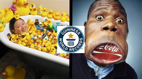 Los Records Guinness más absurdos del Mundo YouTube