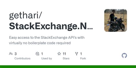 Github Gethari Stackexchange Net Easy Access To The Stackexchange