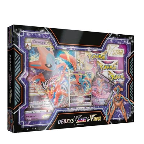 Coleção De Batalha Pokémon Deoxys Vmax E V Astro 32162 Copag Shopee