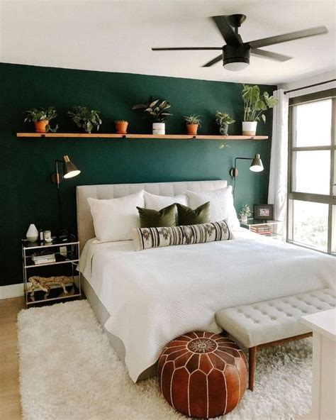 79 Soothing Green Bedroom Decor Ideas - Shelterness