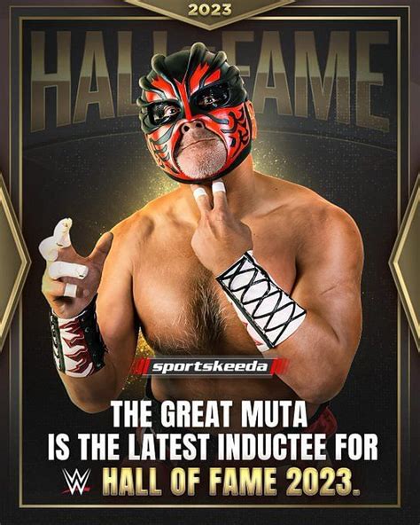 The Great Muta Wwe Hall Of Fame Why Is The Great Muta Getting Inducted Into The Wwe Hall Of