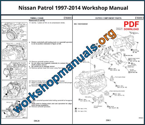 Nissan Patrol 1997 2014 Workshop Repair Manual Download Pdf