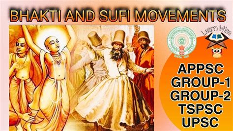 Bhakti Movement Sufi Movement In Telugu English Appsc Tspsc