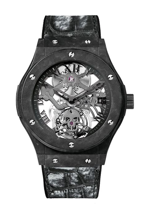 New From Baselworld Hublot Classic Fusion Tourbillon Skull