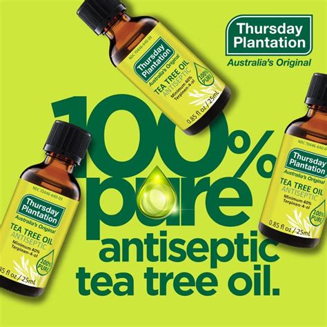 Sg Seller Thursday Plantation Tea Tree Oil Series 15ml25ml50ml