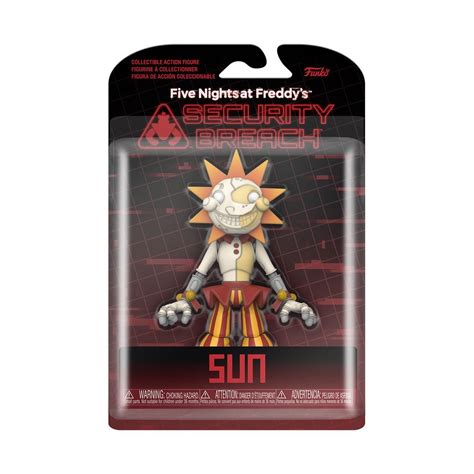 Five Nights At Freddys Security Breach Sun Funko Action Figure