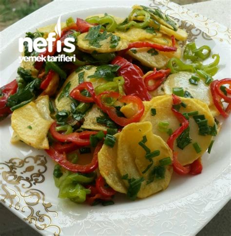 Kızarmış Patates Salatası Muhteşem Lezzet Nefis Yemek Tarifleri