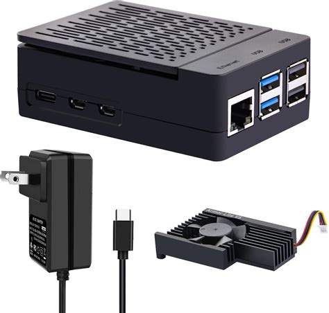 Amazon Geeekpi Case For Raspberry Pi With W Power Supply Pi