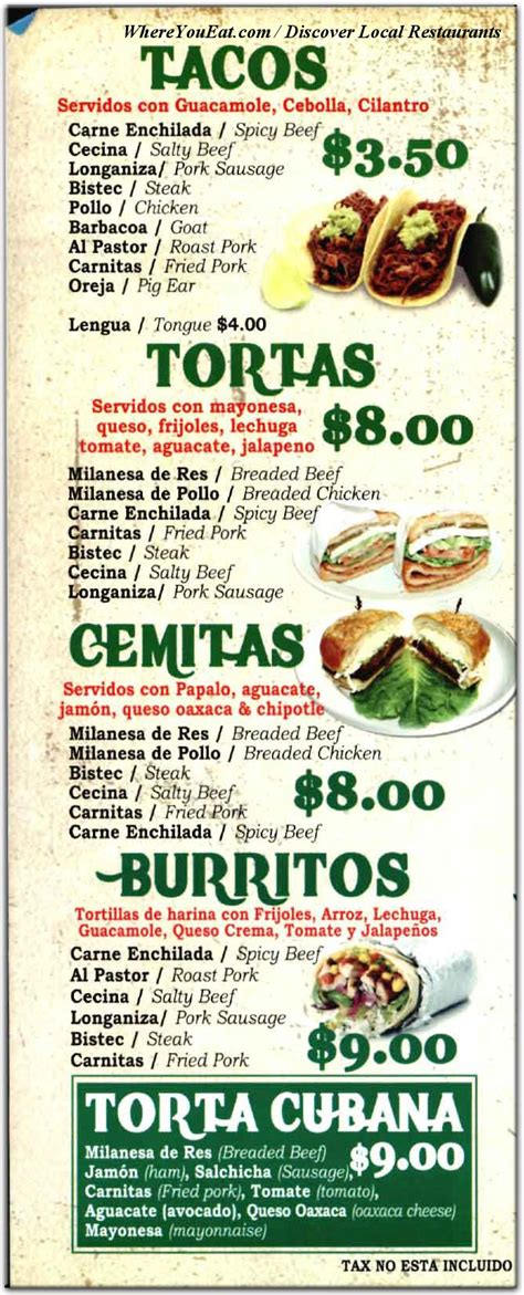 El Volcan Restaurant In Queens Menus Photos