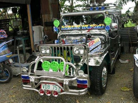 Philippines Stainless Jeep Front View