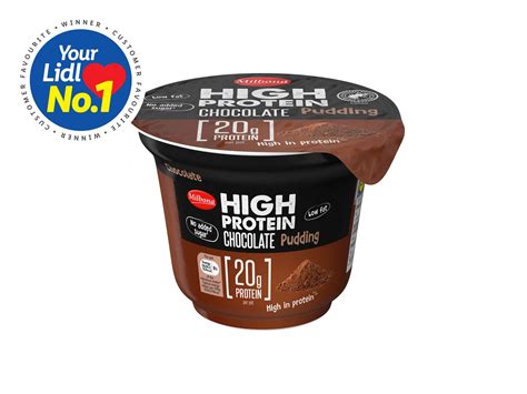 Milbona High Protein Pudding Chocolate Lidl UK