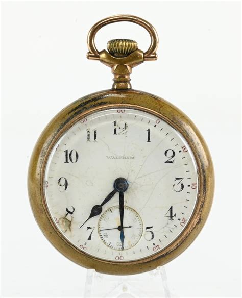 Sold Price Antique American Waltham Jewel Pocket Watch July