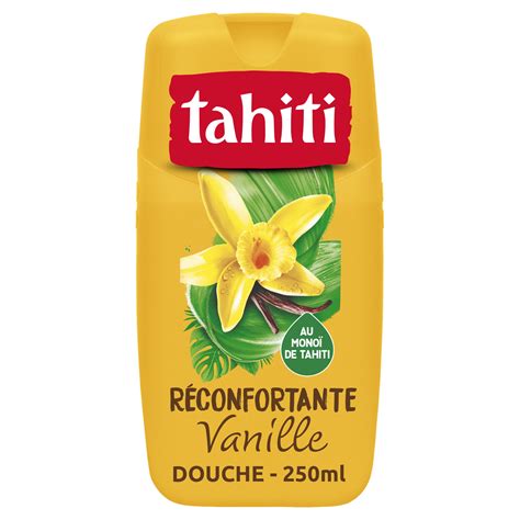 Gel Douche vanille réconfortante TAHITI le gel douche de 250mL à Prix