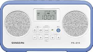 Amazon Sangean PR D19BU FM Stereo AM Digital Tuning Portable Radio