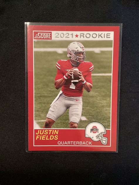 2021 Panini Chronicles Draft Picks Score Retro 59 Justin Fields Rc