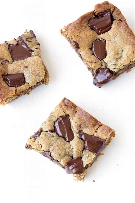 Caramel Stuffed Chocolate Chip Cookie Bars Sweetest Menu