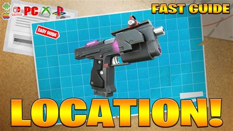 Where To Find Lock On Pistol Weapon In Fortnite How To Get Lock On