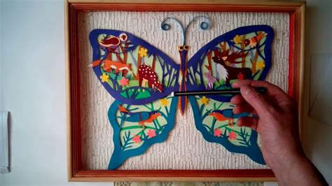 3Д Картина из бумаги "Гимн природе" - YouTube