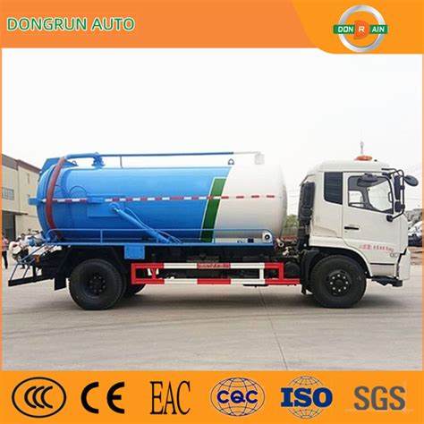 Dongfeng HOWO Sinotruk Sinotruck New Or Used 4X2 Waste Water Tanker