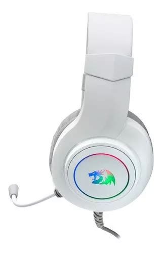 Audífono Gamer Redragon Hylas White H260 Rgb Usb White MercadoLibre