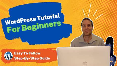 Wordpress Tutorial For Beginners [step By Step Course] Youtube