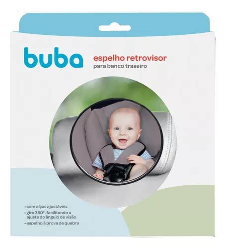 Retrovisor Espelho De Bebê Conforto Cadeirinha Carro Buba MercadoLivre