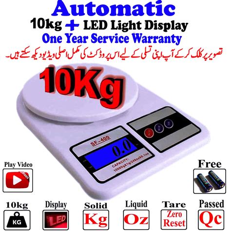 Electronic Digital Kitchen Scale Digital Weight Machine Digital Weight