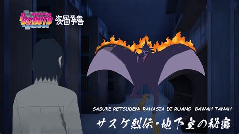 Boruto Episode Sasuke Terkejut Melihat Makhluk Di Ruang Bawah