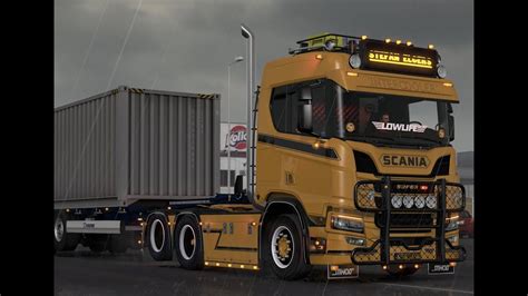 Ets2 141x Nextgen Scania V8 Sound Old School Youtube