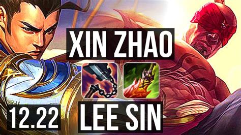 XIN ZHAO Vs LEE SIN JNG 11 1 6 300 Games Dominating KR