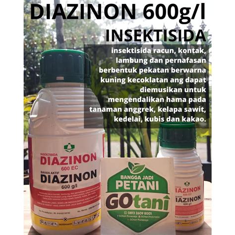 Jual DIAZINON 600EC INSEKTISIDA Shopee Indonesia