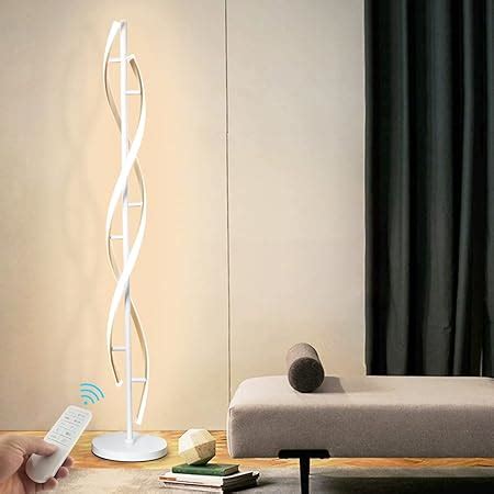 Brightech Twist Floor Lamp Bright Tall Lamp For Offices Modern Led