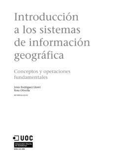 Introducci N A Los Sistemas De Informaci N Geogr Fica Introducci