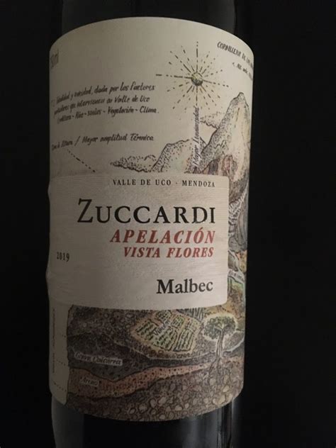 Familia Zuccardi Malbec Apelacion Vista Flores Argentina Mendoza