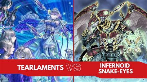 Yu Gi Oh Locals Live Duel Tearlament Horus Vs Snake Eye Infernoids