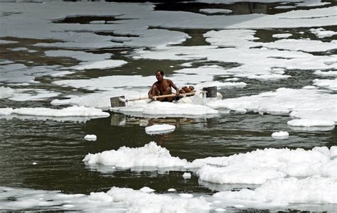 Dried Up Ganga Polluted Yamuna India News