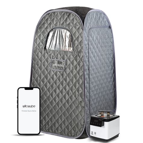 WillowyBe Portable Steam Sauna with Bluetooth Control, Steamer, Body