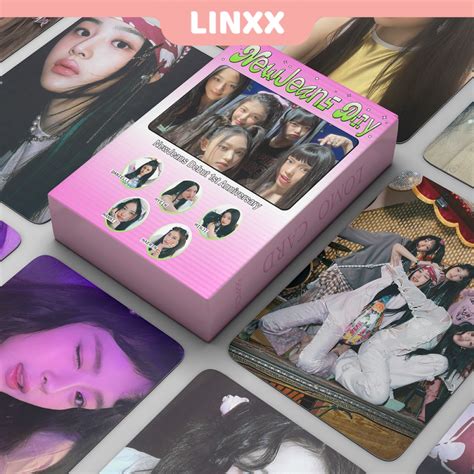 Linxx 55 Pcs Newjeans 1st Anniversary Album Lomo Card Kpop Photocards Postcards Series Shopee