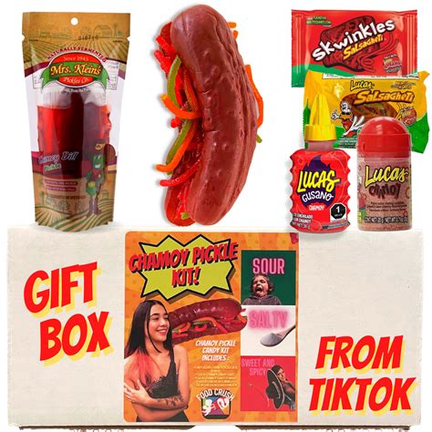 Mua Chamoy Pickle Kit Mexican Candy T Box Variety Candy Pack With