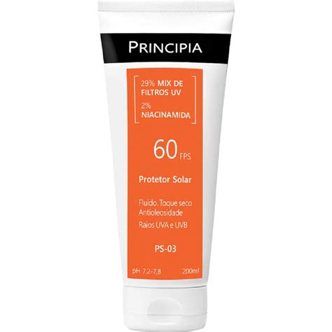 Protetor Solar Principia Skincare Ps Fps Ml Ml