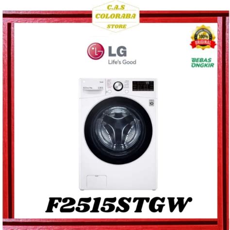 Jual Mesin Cuci Lg F Stgw Mesin Cuci Front Loading Kg Inverter