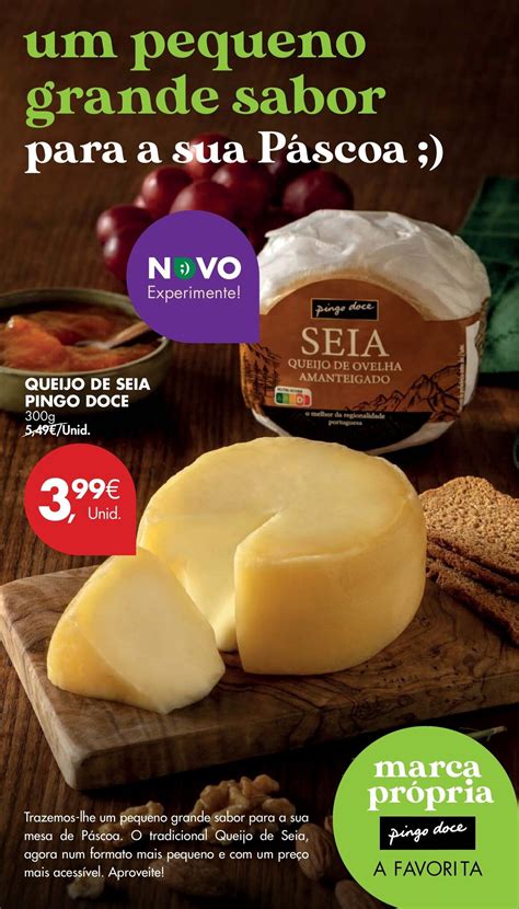 Promoção Queijo de Seia Pingo Doce 300g em Pingo Doce