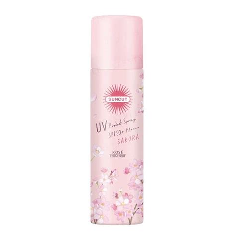 Kose Suncut Uv Protect Spray Spf Pa Sakura Limited Edition