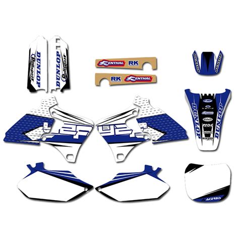 Graphics Backgrounds Decals Stickers Kits For Yamaha Strokes Yz F