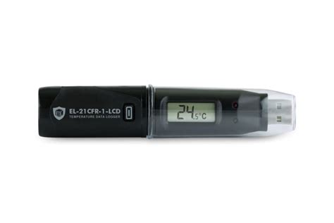 El 21cfr 1 Lcd Lascar Lascar Temperature Data Logger Usb Battery