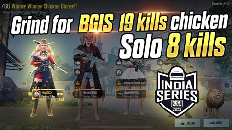 Kills Chicken Solo Kills Igl Pov Grind For Bgis End