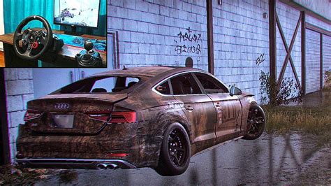 Rebuilding A Audi S5 SportBack NFS HEAT Logitech G29 Gameplay YouTube