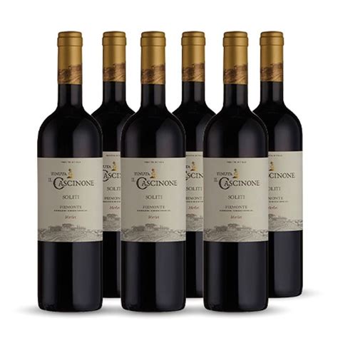 Tenuta Il Cascinone Soliti Rouge 2021 6x75cl La Cave Cdiscount